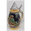 Image 1 : 1960's Lidded German Stein