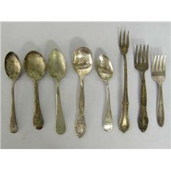 Eight Collectors Spoons