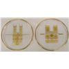 Image 1 : Two 1971 Orrefors Annual Plates