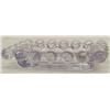 Image 2 : Pair Candlewick Glass Ring Trays