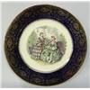 Image 2 : Three 23KT Gold Rimmed Imperial Salem Plates
