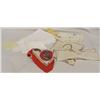 Image 1 : Assorted Linen Crochet Embroidery Work