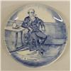 Image 2 : Five Blue and White Delft Plates