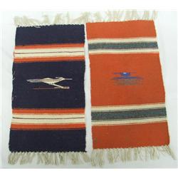 Pair Chimayo Throws