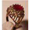 Image 2 : Ruby & Diamond Ring - 5.33ct Ruby w/ 1.46 ctw Dia.