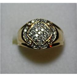 Gent's 1.00 Carat Total Weight Diamond Ring