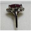 Image 2 : Ruby & Diamond Ring - 3.10ct Ruby w/ .12ctw Dia.