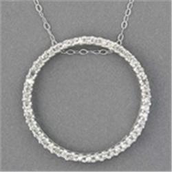 1/3 ctw Diamond 10K Circle-Of-Love Necklace