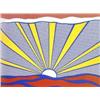 Image 1 : Lichtenstein "Sunrise" Original Screen-print 1965