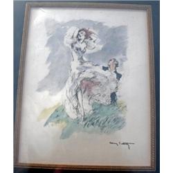 ICART "DESTIN DE FEMME" ORIGINAL ETCHING