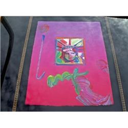 PETER MAX "LIBERTY"