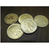 Lot of 5 Peace Silver Dollars