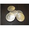 Image 1 : Lot of 5 Peace Silver Dollars