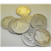 Image 1 : LOT OF 10 BARBER HALF DOLLARS