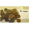 Image 1 : Lot of 50 Indian Head Cents- Circulated