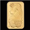 Image 1 : 1 oz. Gold Bullion .9999 PAMP SUISSE on Card