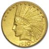 Image 1 : Random Date $ 10 Gold Indian Raw-