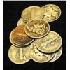 Image 1 : Lot of 10 Mercury Dimes-