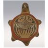 Image 1 : Santa Clara Pottery Turtle, 5 1/2" x 4 1/2", made by Lela and Van Gutierrez