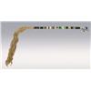 Image 1 : Apache Beaded Club, 21" long, early 19th century