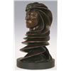 Image 1 : RenCountre, bronze, 16" x 8", Spirit of the War Bonnet, #1/20