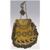 Image 1 : Apache Beaded Bag, 7" x 7", 19th century