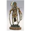 Image 1 : Carl Kauba, bronze, 26" x 10", Indian Chief with Rifle