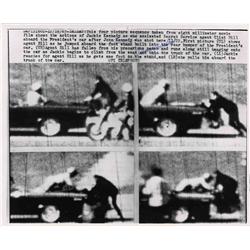 JFK Assassination Wire Photo UPI 