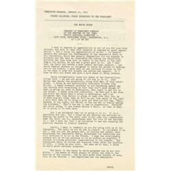 President John F. Kennedy JFK Speech