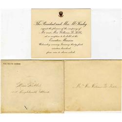 McKinley Presidential Invitation