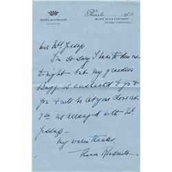 Eleanor Roosevelt ALS 1948