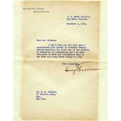 President Harry S. Truman TLS