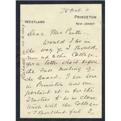 1st Lady Frances Cleveland ALS