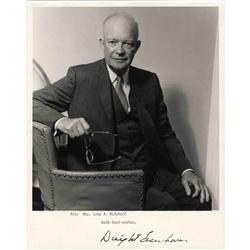 Dwight Eisenhower Signed Photo