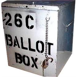 Election 2000 - Ballot Box