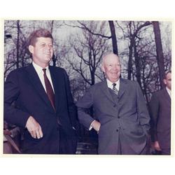 JFK/Eisenhower WH Photo 1961