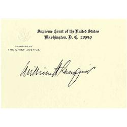 William Rehnquist Supreme Court