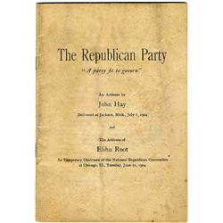 John Hay Republican Booklet