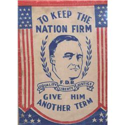 FDR Political Banner