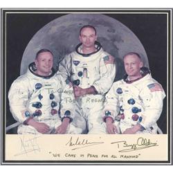 Apollo 11 Signed 8x10 Photo Armstrong