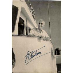 Jacques Cousteau Signed Photo