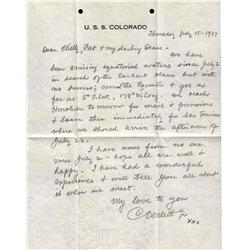 USS Colorado Amelia Earhart ALS