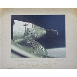 Gemini 6 & 7 Signed Photo