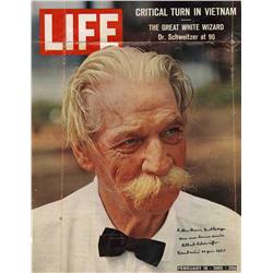 Albert Schweitzer Signed ''Life''