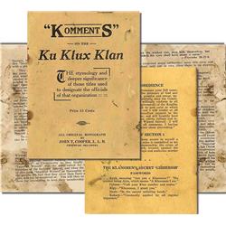 KKK Booklet 1924