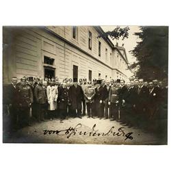Paul von Hindenburg Signed Photo