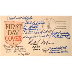 Enola Gay FDC Signed
