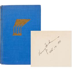 Henry Ford ''Forward'' Signed