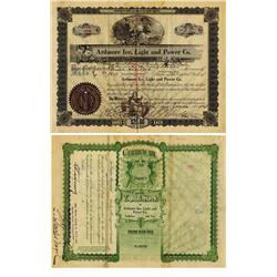 August Busch Jr. Signed Stock