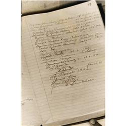 Korda Photo of Castro Signature